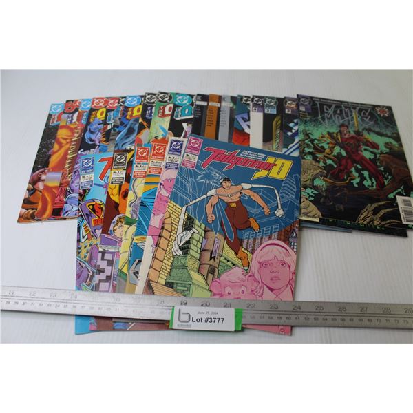 (24) DC Comics - Fate - Death - Tailgunner - Omega-Man