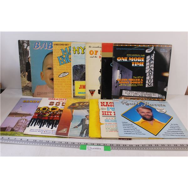 (12) Records: Parade, Brass, Hymns, (Has Smoke Smell)