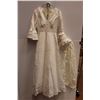 Image 1 : Vintage 1970's Era Wedding Dress w/ Veil