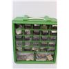 Image 3 : Shop Parts Organizer w/Contents - 13"x13"x6.5" & Level