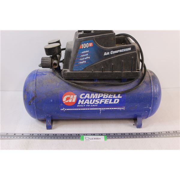 Small Air Compressor (Has Water in Tank, as is)