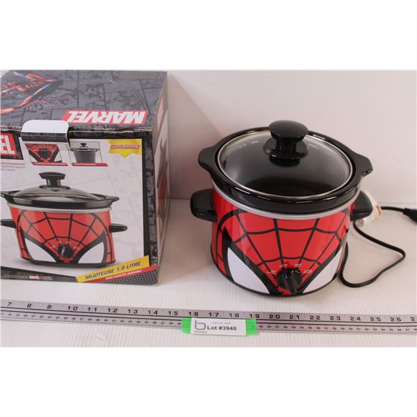 Spiderman Crockpot 2L (Consigner Says New)