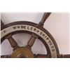 Image 2 : Ships Wheel Wall Decor - 17" Tall