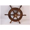 Image 4 : Ships Wheel Wall Decor - 17" Tall