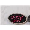 Image 4 : (3) Belt Buckles: Nascar, Welder, Good Girl
