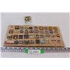 Image 1 : (40) Lapel Collector Pins Board