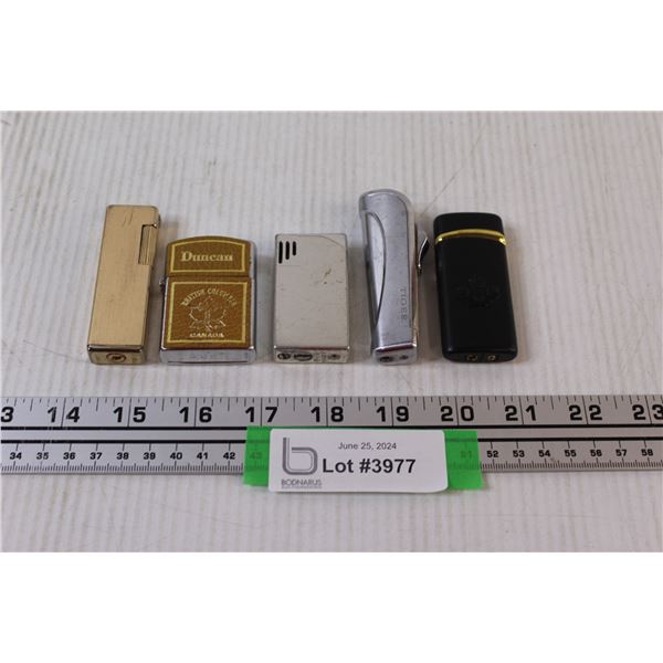 (5) Various Lighters (as is)