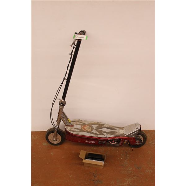 *Mongoose Motorized Scooter with Pneumatic Tires, New Charger