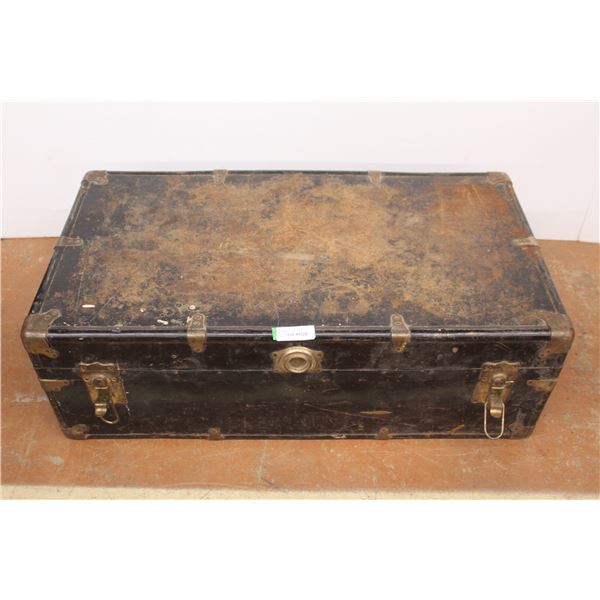 *Storage Trunk - 40" x 21" x 13 1/2"H, No Tray, Some Rust