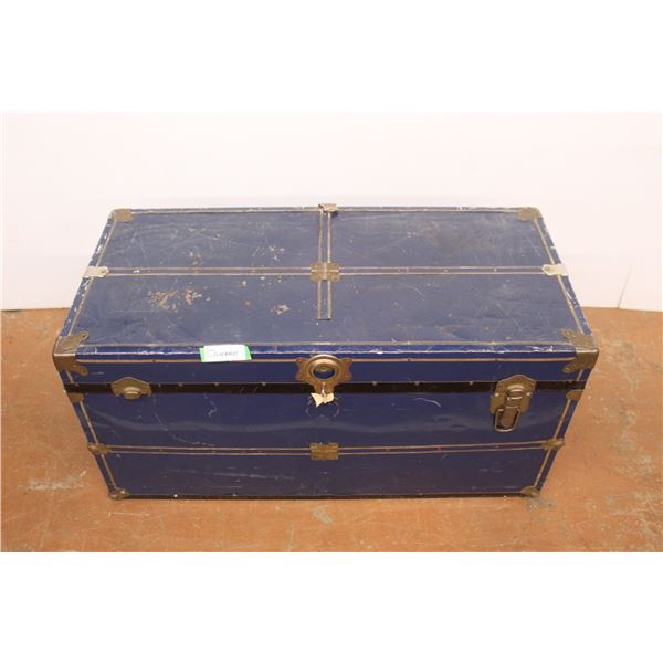 *Storage Trunk - 36" x 17" x 18"H, No Tray, Missing (1) Lock