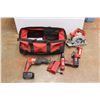 Image 1 : (4) Milwaukee Tools with Bag and Manuals - All Untested