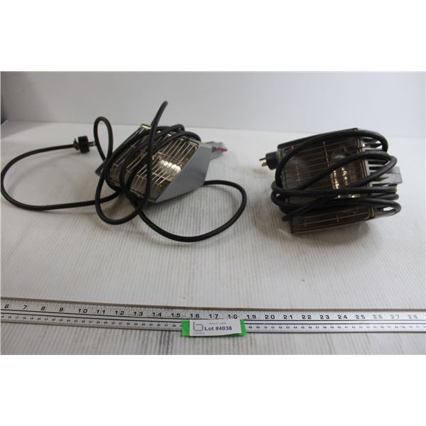 (2) Shop Lights - Left Works, Right Untested