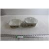 Image 1 : (2) Corningware Casserole Dishes - Small Chip on Smaller Lid