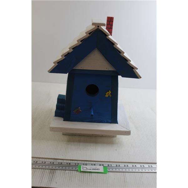 Blue Birdhouse