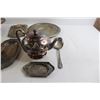 Image 4 : Assorted Silverplate Kitchen Items