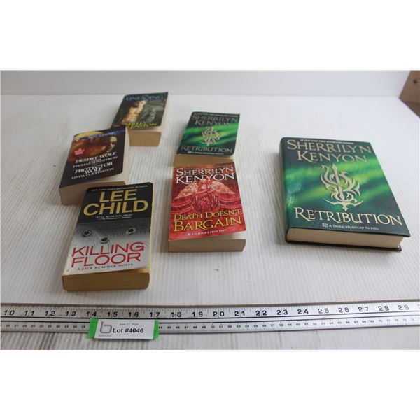 (6) Books - The Undoing, Desert Wolf