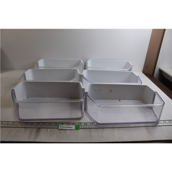 (6) Samsung 36" Fridge French Door Shelves