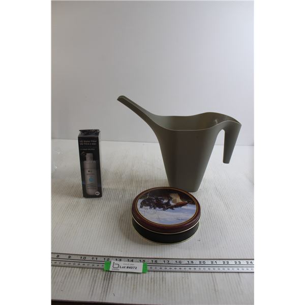 Watering Can, LG Water Filter - Sealed, Tin