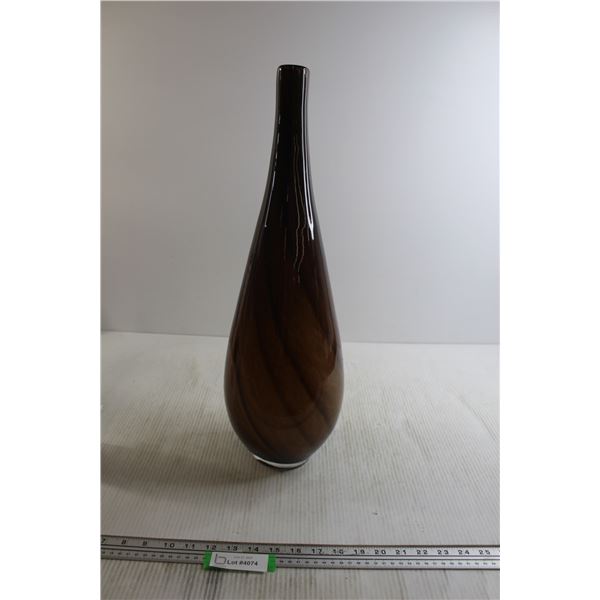 Brown Decorative Art Vase