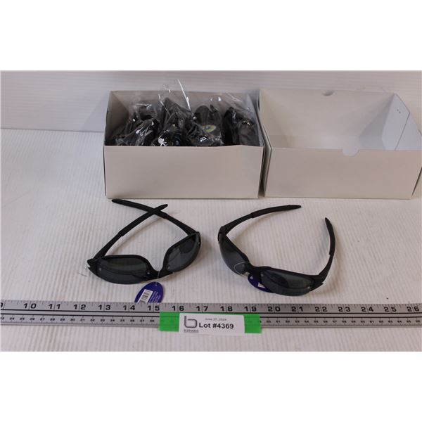 (12) Sport Sunglasses - NIB