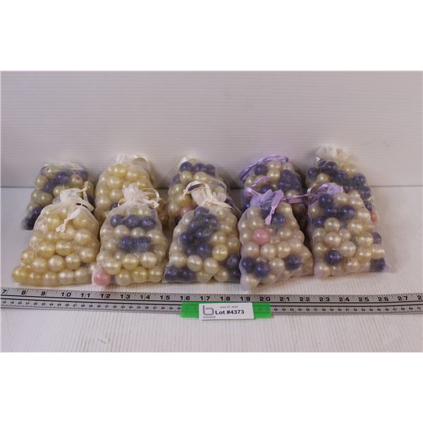 (10) Packages of Bath Beads/Pearls