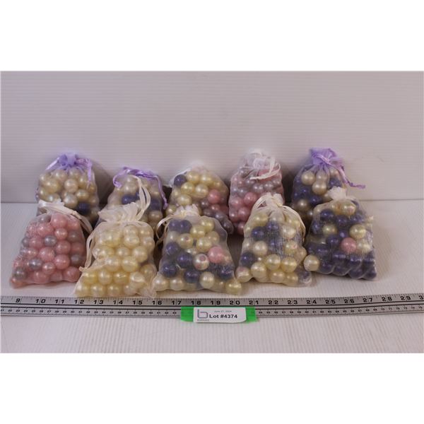 (10) Packages of Bath Beads/Pearls