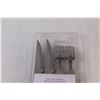 Image 3 : Steak Knife & Fork Set of 8 - NIB