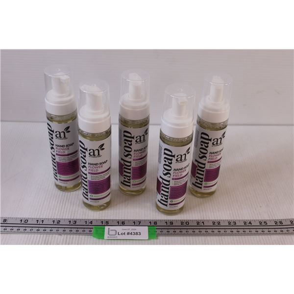 (5) Foaming Hand Soap Bottles - NIB