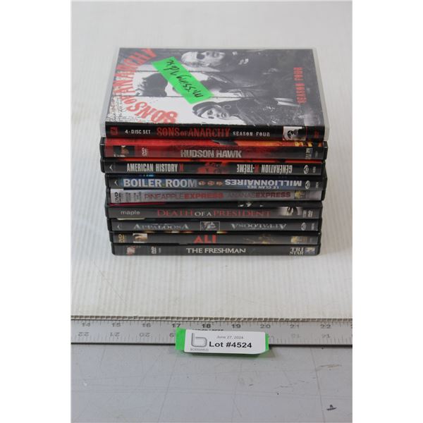 (9) DVD's - Boiler Room, Death of a President