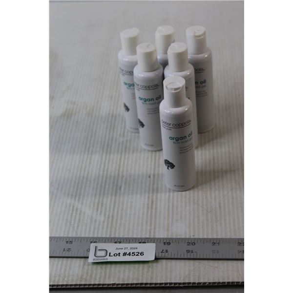 (6) Bottles of Argan Oil Firm Hold Gel