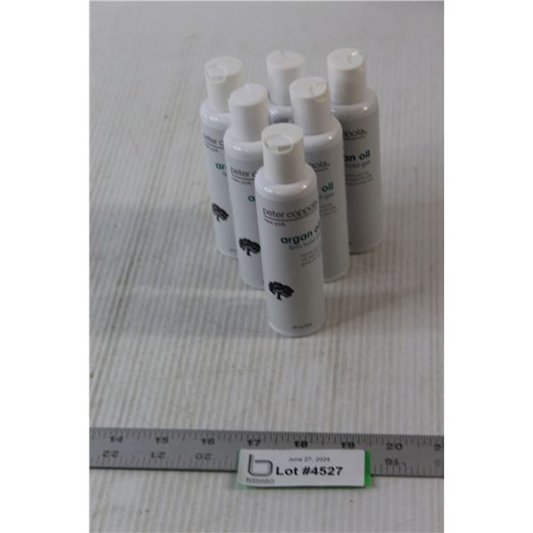(6) Bottles of Argan Oil Firm Hold Gel