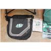 Image 4 : Saskatchewan Roughriders Lawn Chair, New Rain Poncho, Sign, and Shoulder Carrying Bag