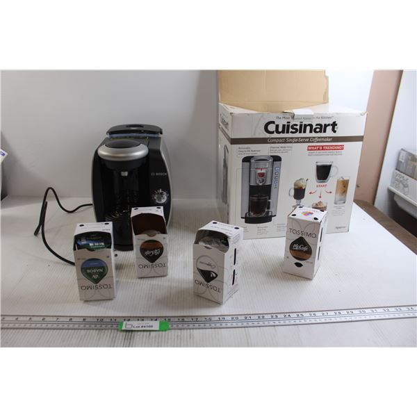 Bosch Coffee Maker with Sealed Coffee Pods - Consignor Says Works