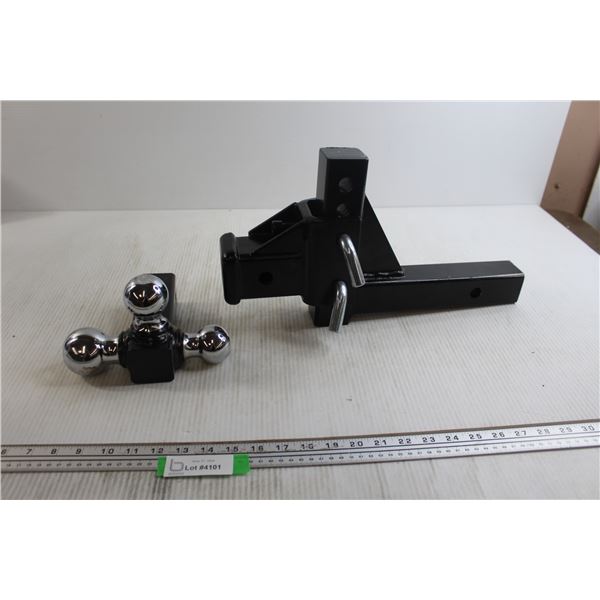Tri Ball Adjustable Trailer Hitch