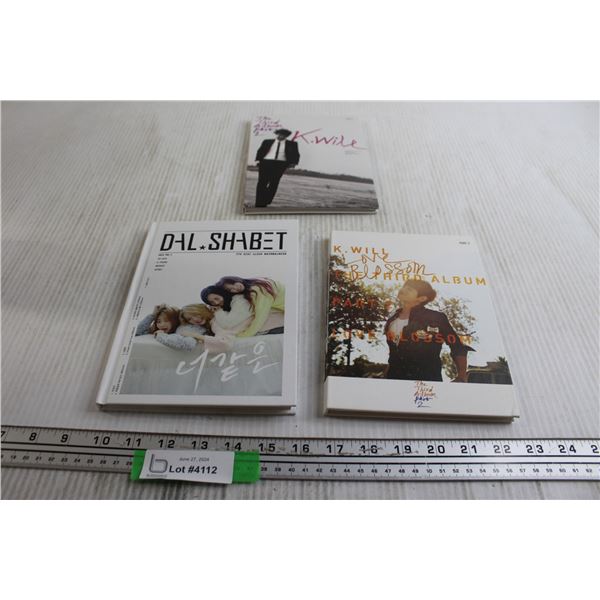 (3) K-Pop Albums - K. Will