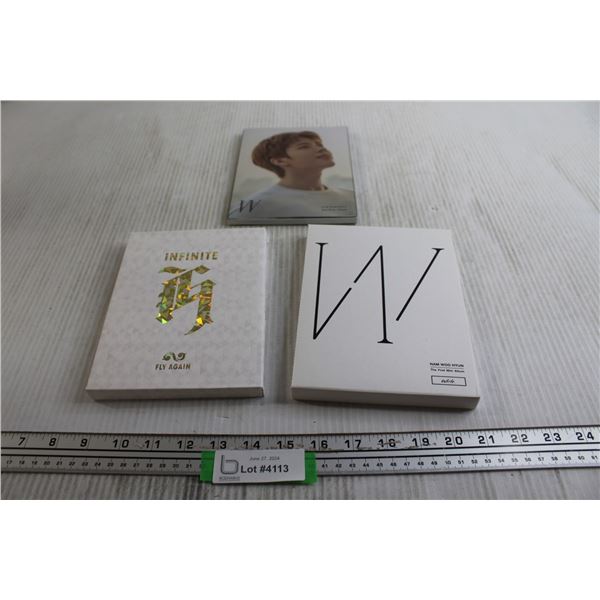 (3) K-Pop Albums - Nam Woo Hyun