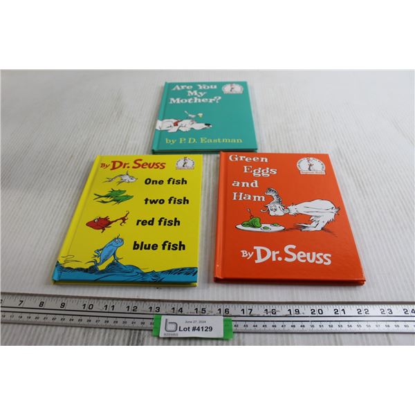 (3) Dr. Suess Books - Green Eggs and Ham