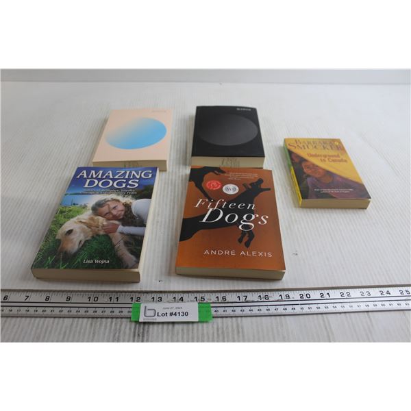 (5) Books - Blonote, Amazing Dogs