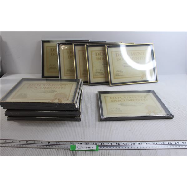 (12) Document/Certificate Frames