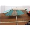 Image 6 : **Kids Picnic Table - 35" x 35" x 19"H, with Umbrella - 48"D
