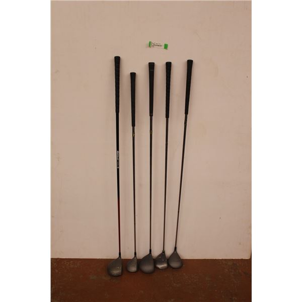 *(5) RH Golf Club Drivers