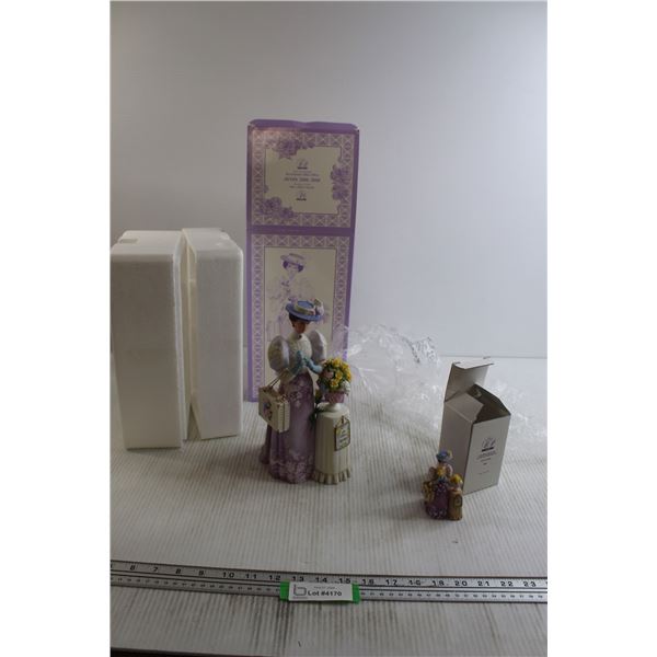Avon 2001-2002 President's Club Celebration Figurine and Souvenir Figurine