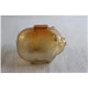 Image 4 : Large Carnival Glass Piggy Bank