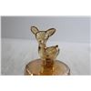 Image 2 : Carnival Glass Deer Trinket Dish