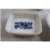 Image 3 : Avon Delft Blue Cruet, Bowl, Soap Dish, and Soap