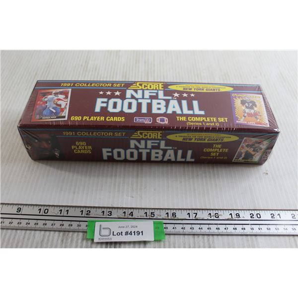 1991 Score NFL Complete Set Series 1 and 2 - Sealed