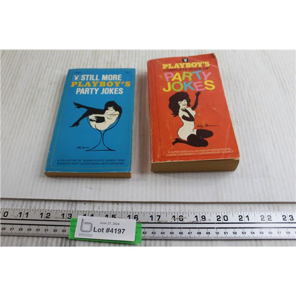 (2) Playboy Party Joke Books