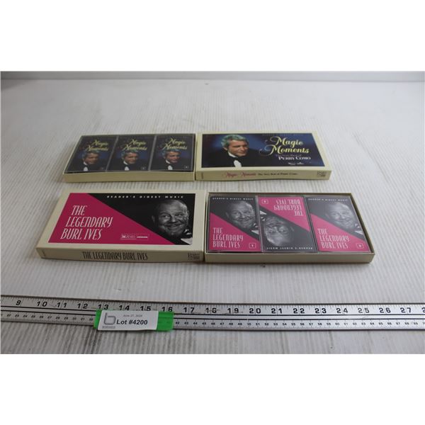 (2) Cassette Packs - Burl Ives, Perry Como