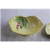 Image 2 : Carltonware Yellow Small Leaf Dish and Deep Leaf Dish, Carltonware Green Small Leaf Dish and Mustard