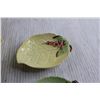 Image 3 : Carltonware Yellow Small Leaf Dish and Deep Leaf Dish, Carltonware Green Small Leaf Dish and Mustard